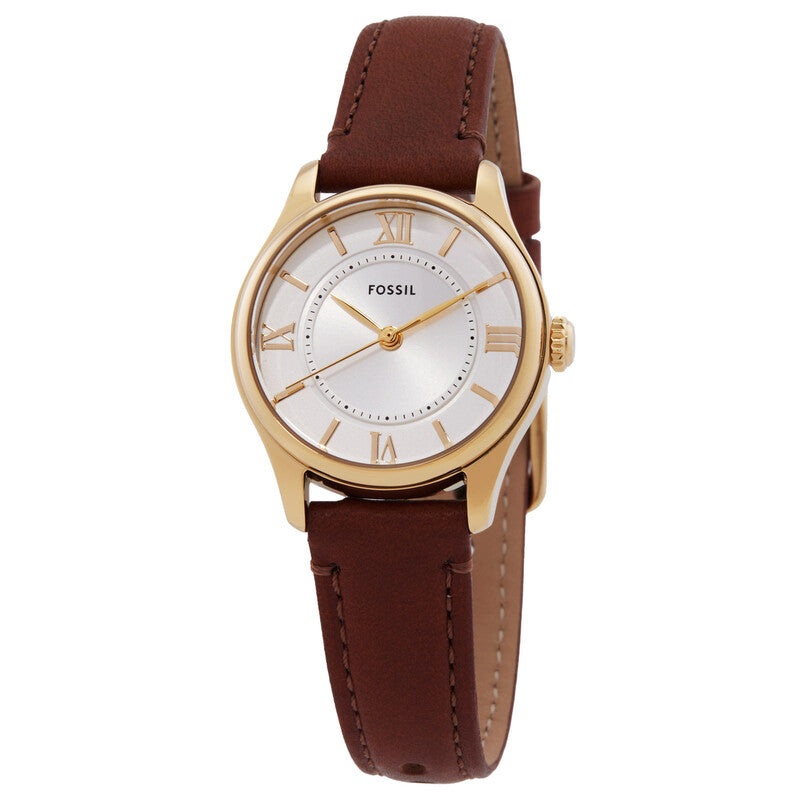 Fossil Gilmore Quartz Silver Dial Ladies Watch ES5397