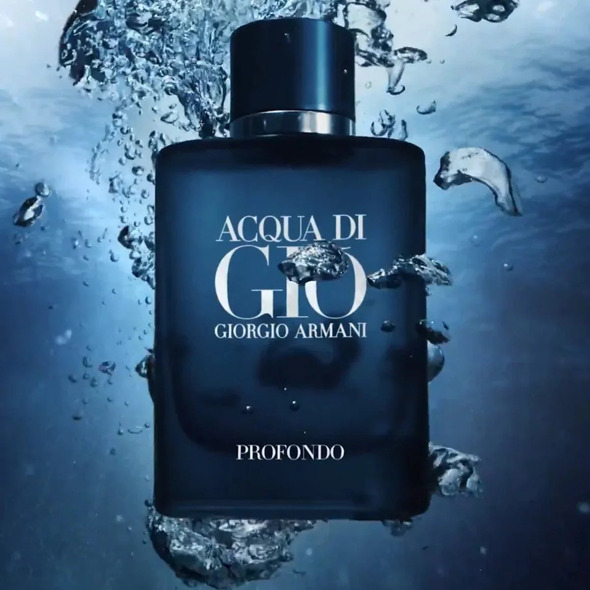Giorgio Armani Acqua Di Gio Profondo Eau de Parfum 100ml for Men – Deep Marine Aromatic Woody Fragrance