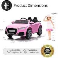 Hikiddo Audi 12V Electric Ride-on Car for Kids