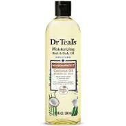 Dr Teal's Moisturizing Bath & Body Oil, Nourish & Protect with Coconut Oil, 8.8 fl oz