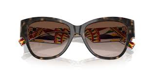 DOLCE & GABBANA ODG4449 32171354 Havana On White Barrow/Brown Gradient