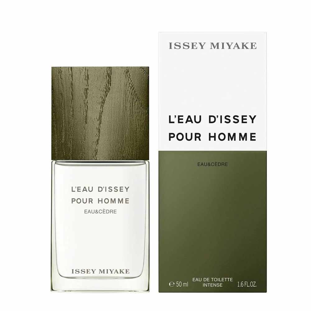 Issey Miyake Men's L'eau D'issey Pour Homme Eau Cedre Intense EDT-50ml