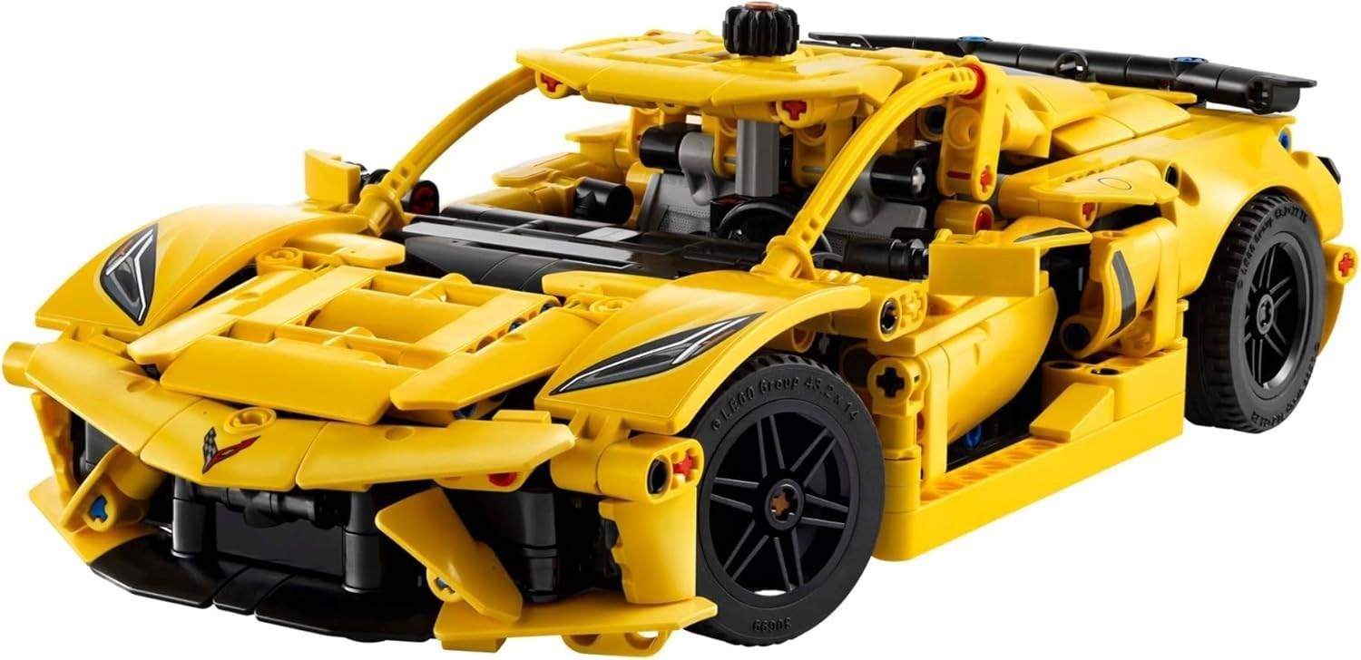 LEGO Technic Chevrolet Corvette Stingray Toy Car 42205 – Advanced Building Kit for Kids and Car Enthusiasts