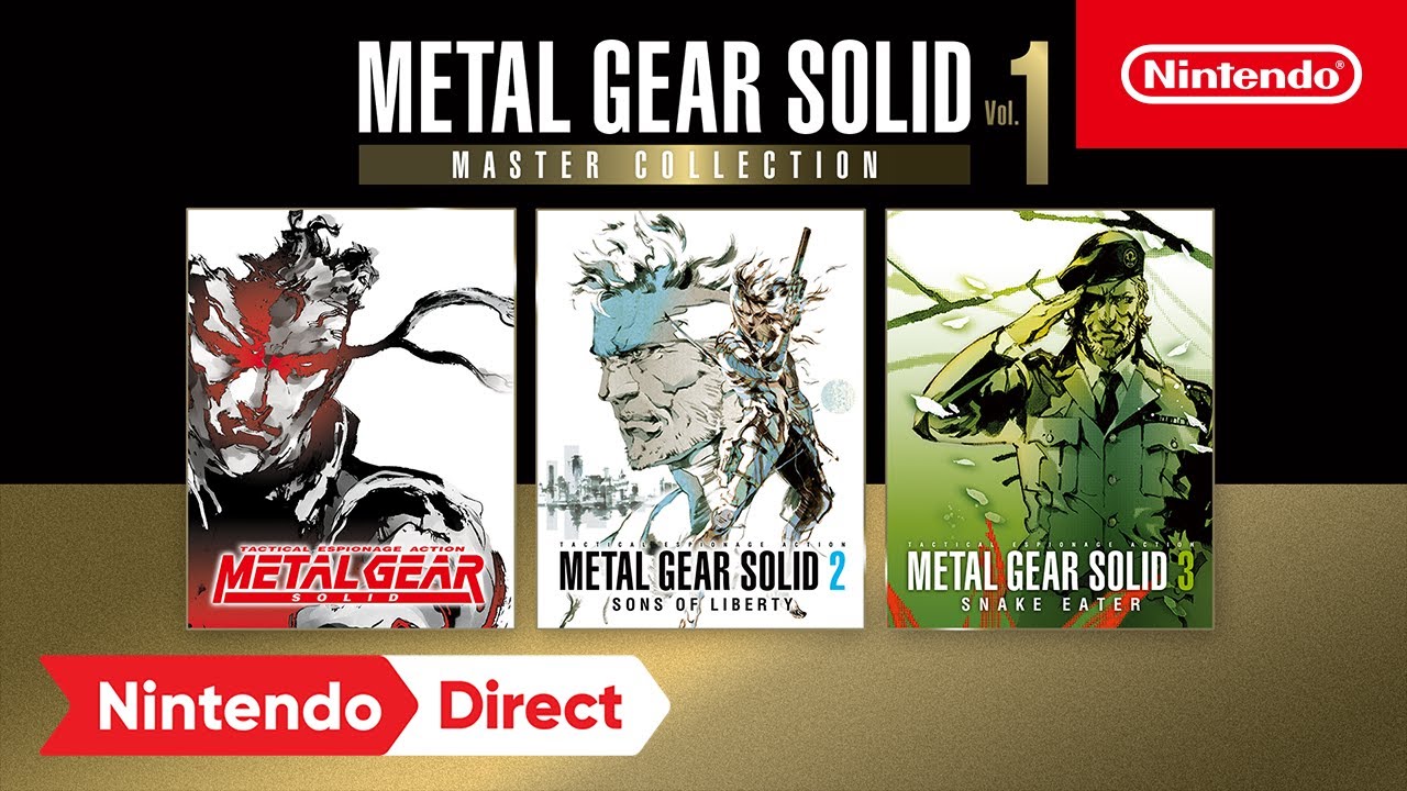 Nintendo Switch Metal Gear Solid Master Collection Vol. 1 Stealth Action Game