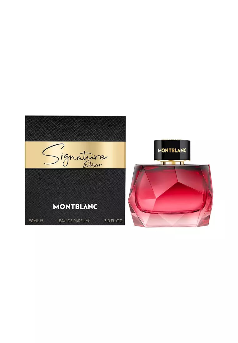Montblanc Ladies Signature Elixir EDP Spray 90ml Floral Amber Vanilla Perfume