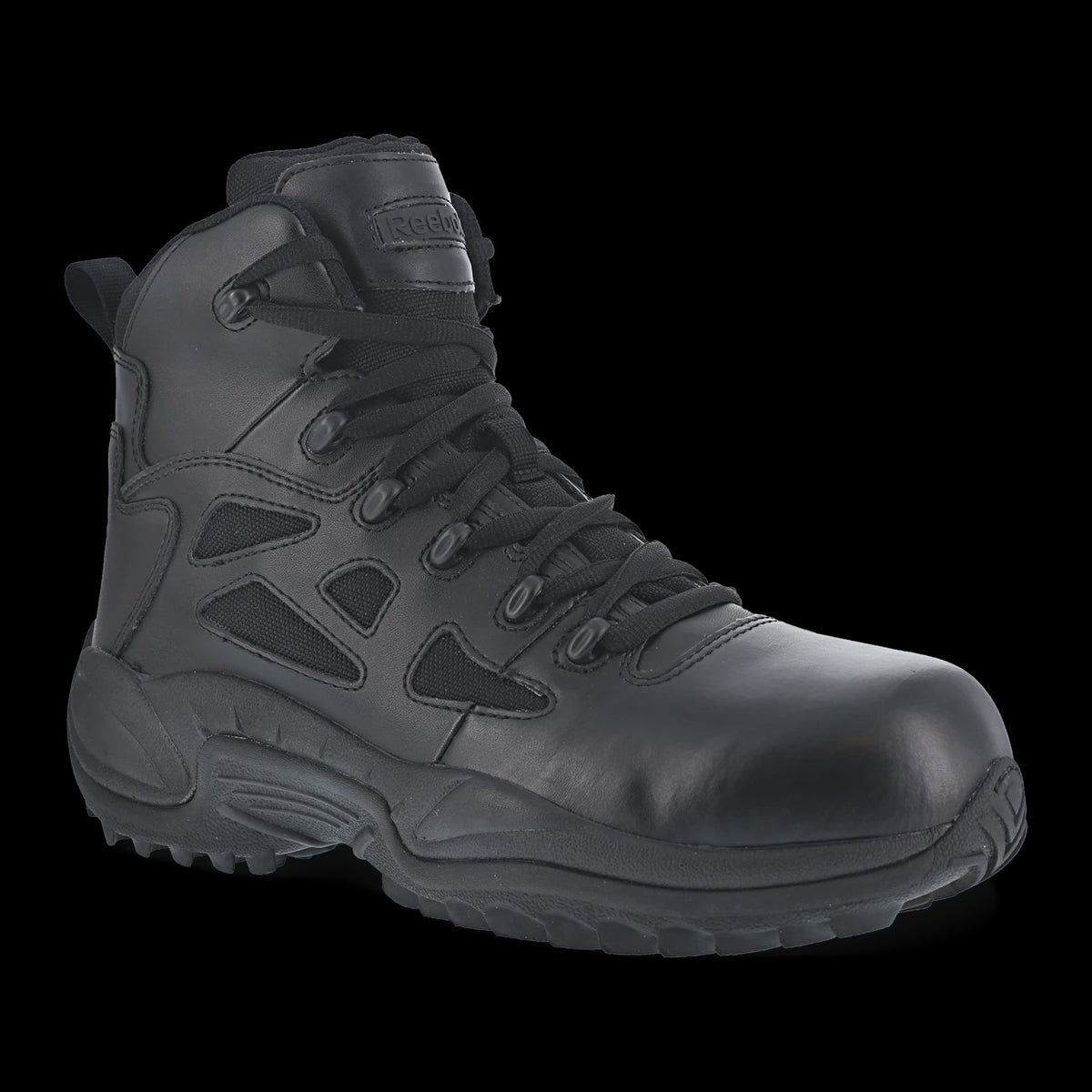 Reebok Rapid Response RB - RB8674 - Men's 6" Stealth Boots Black