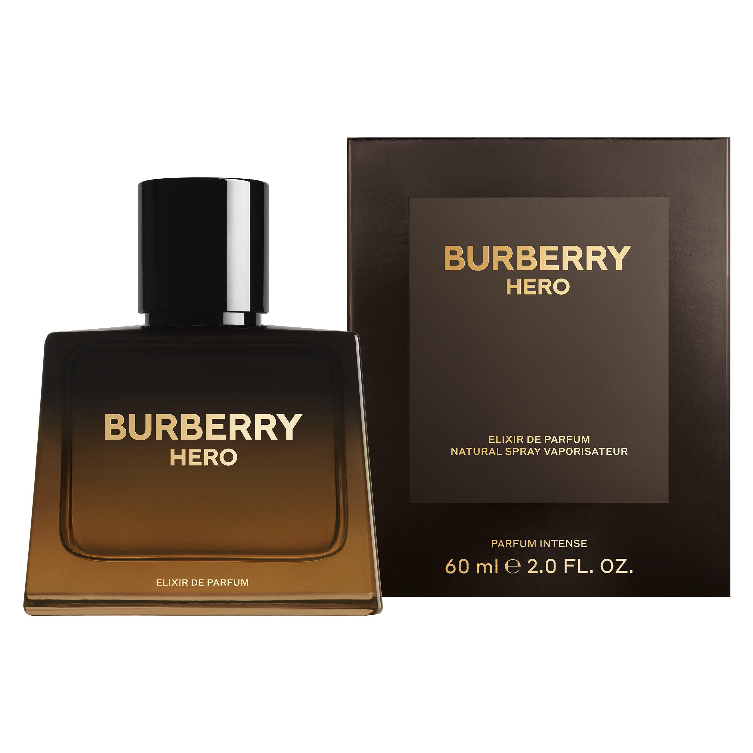 Burberry Hero Elixir Eau de Parfum for Men – Warm Woody Amber Luxury Cologne Long Lasting