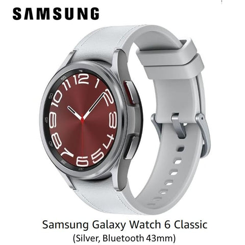 Samsung Galaxy Watch 6 Classic 43mm Stainless-Steel  Silver