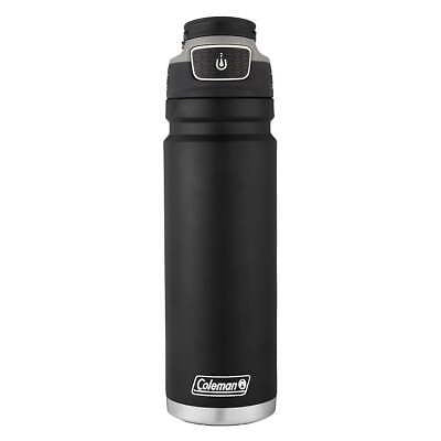 Coleman FreeFlow 24oz AUTOSEAL Insulated Stainless Steel Water Bottle Black