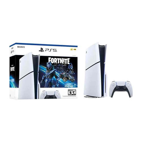 Sony PS5 Disc 1TB Fortnite Cobalt Star Bundle Edition Slim