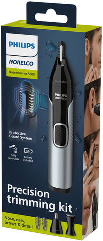 Philips Norelco Nose 5000 Series Trimming Kit NT5600/62 Black/Silver