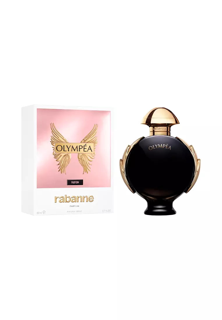Paco Rabanne Olympea Parfum 80ml for Women – Salty Vanilla Amber Floral Perfume Long Lasting