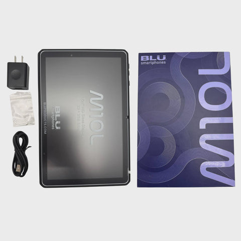 BLU M10L 10.1" Android Tablet 32GB SIM & Wi-Fi Dual Camera 8MP Touchscreen