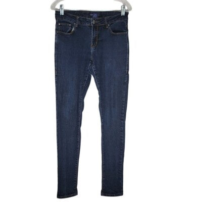 Vins Me Womens 124 Dark Wash Skinny Jeans