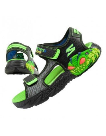 Skechers Boys Sandals 400614L-BKLM