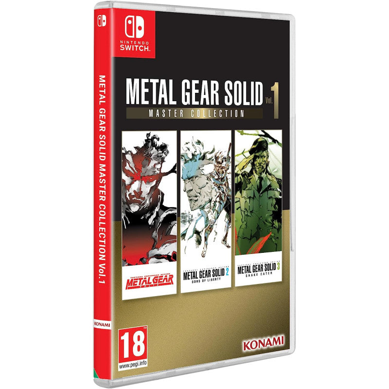 Nintendo Switch Metal Gear Solid Master Collection Vol. 1 Stealth Action Game