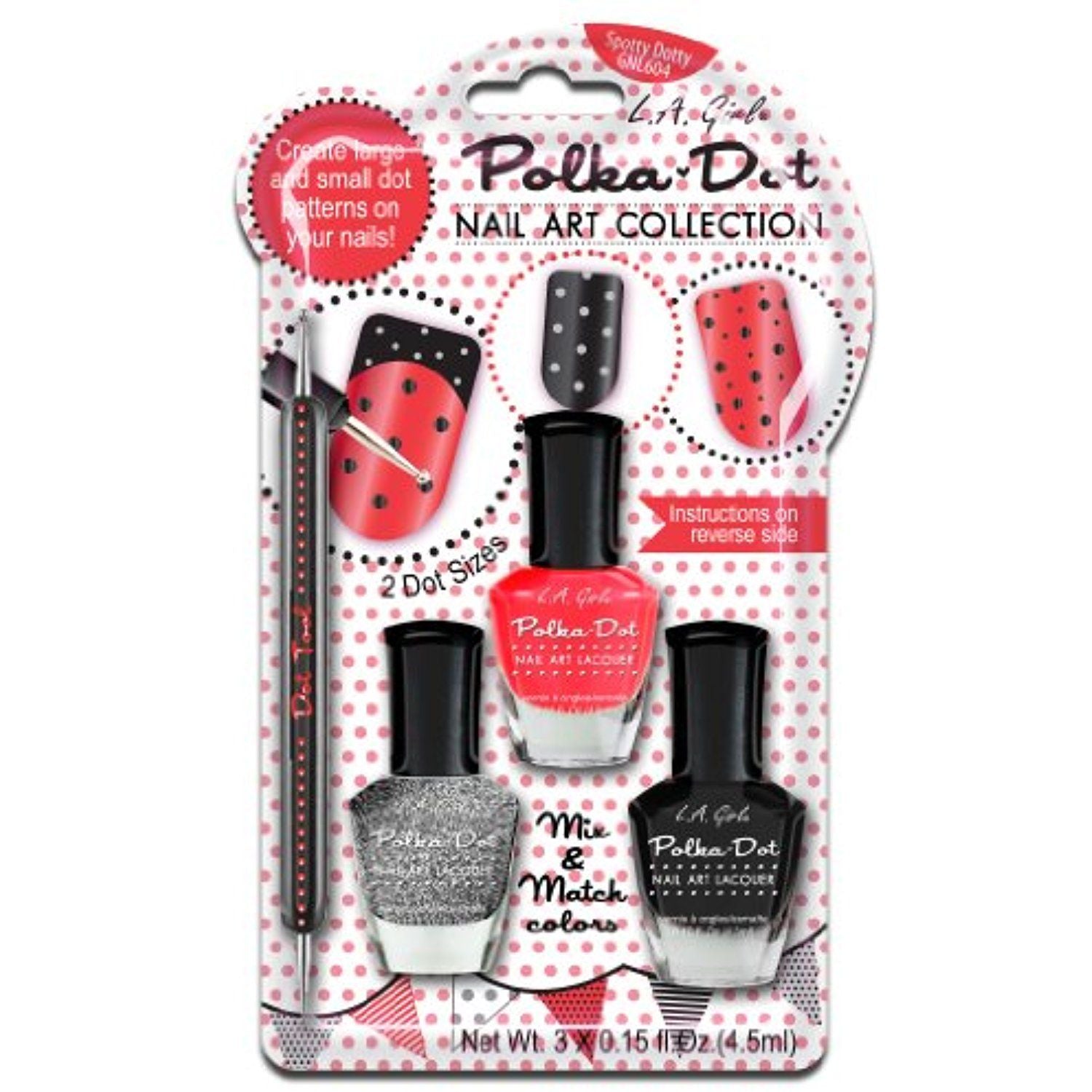 L.A.Girl polka Dot Nail Art Collection