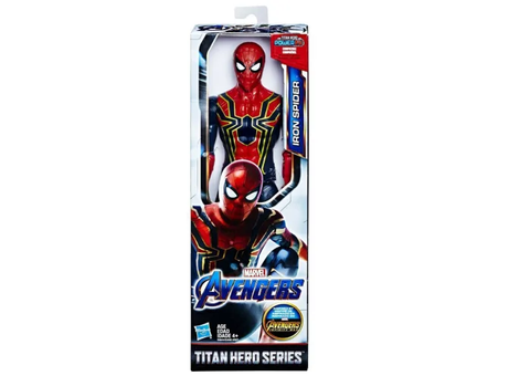 Marvel Avengers Titan Hero Series Iron Spider Figure Age 4+