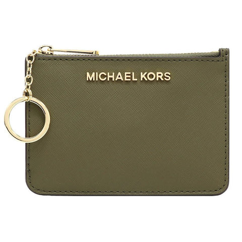 Michael Kors 35F7GTU1L Small Leather Coinpouch Duffle-GL