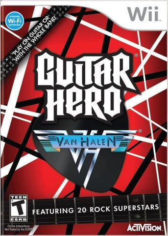 Wii Guitar Hero - Van Halen Game