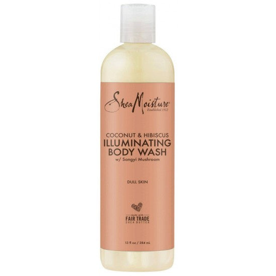 Shea Moisture Coconut & Hisbiscus Illuminating Body Wash 13oz