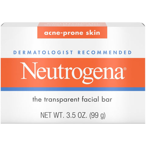 Neutrogena Acne-Prone Skin Formula Facial Bar 3.5 Oz