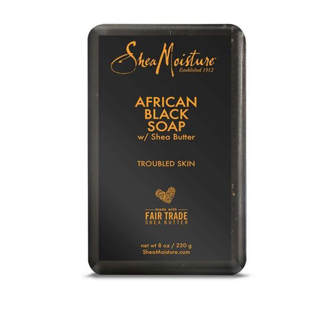 Shea Moisture African Black Soap w/ Shea butter 8oz