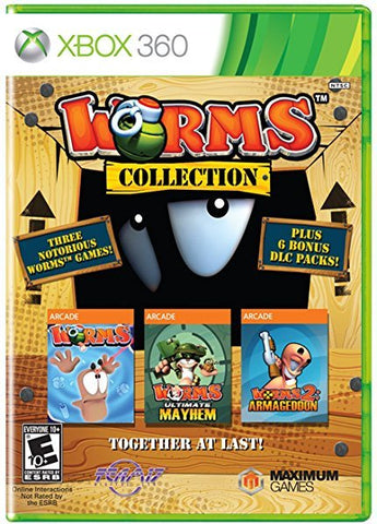 Xbox 360 Worms Collection Game