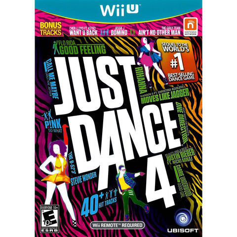 Wii U Just Dance 4 Game