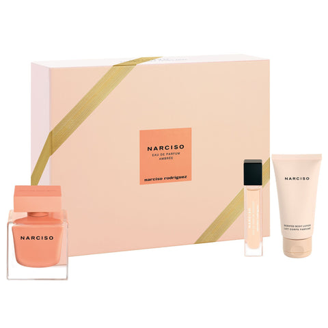 Narciso Eau De Parfum Ambree 3pc Perfume Gift Set