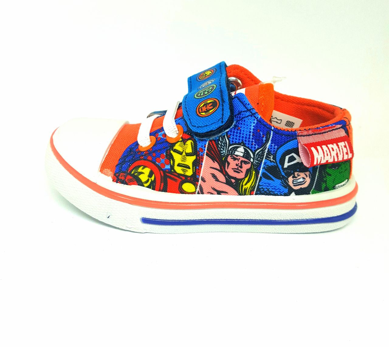 Marvel MCCV172018 Kids Canvas Shoe Blue-SHG/SHW