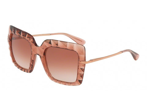 Dolce & Gabbana 0DG6111 314813 Women Transparent Pink Sunglass