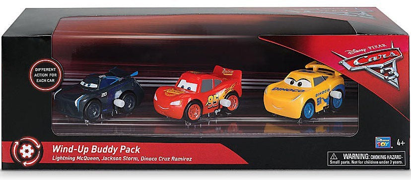 Disney Cars Lightning McQueen, Cruz Ramirez Jackson Storm Wind