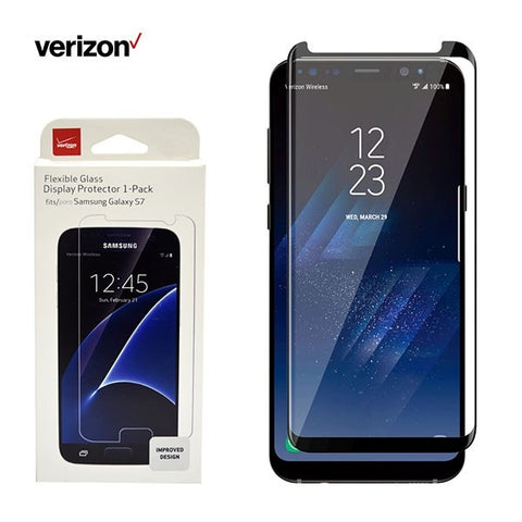 Verizon Samsung S8 Plus Curved Full Tempered Glass