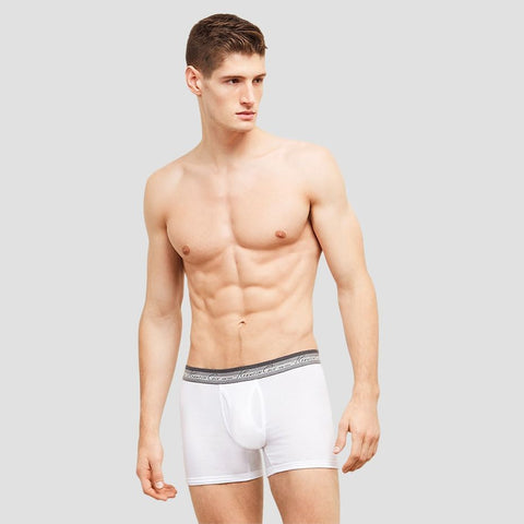 Kenneth Cole-Low Rise Boxer Brief-White-SHF/GL