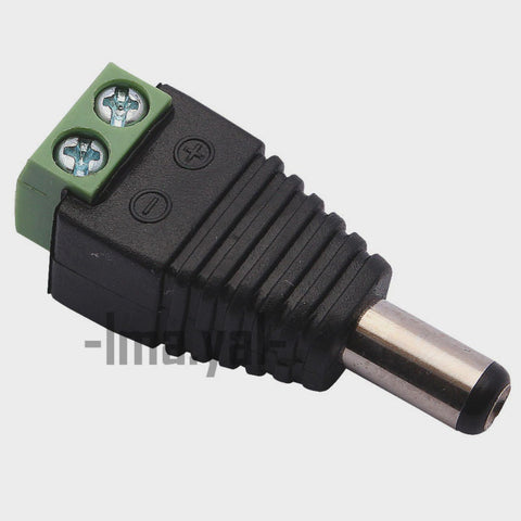 Hikvision 12V DC Connector Male  5.5   2.1mm