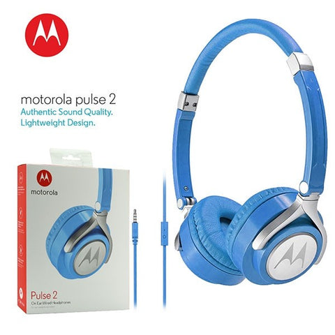 Motorola Pulse 2 On Ear 3.5mm Wired Headphones