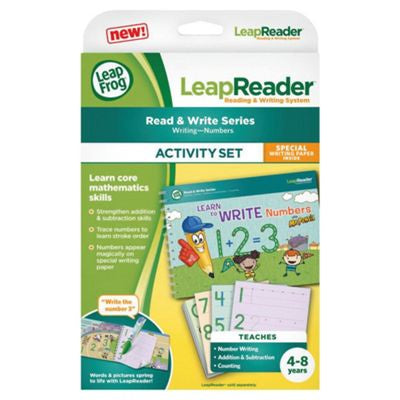 LeapFrog LeapReader Workbook: Learn to Write Numbers with Mr Pencil, Age 4-8 Years