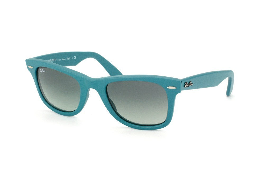 Ray-Ban Unisex RB2140 884/71  Wayfarer Color Mix Light Blue Sunglass-GL