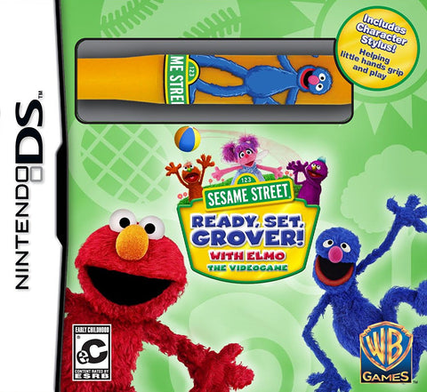 Nintendo DS Sesame Street Ready, Set, Grover! With Elmo - The Video Game