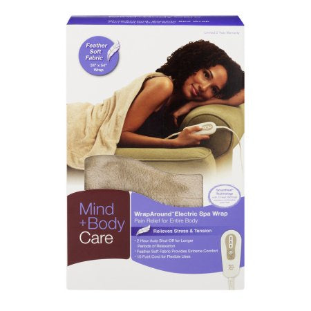 SoftHeat Mind & Body Care Wrap Around Electric Spa Wrap Pain Relief For Entire Body