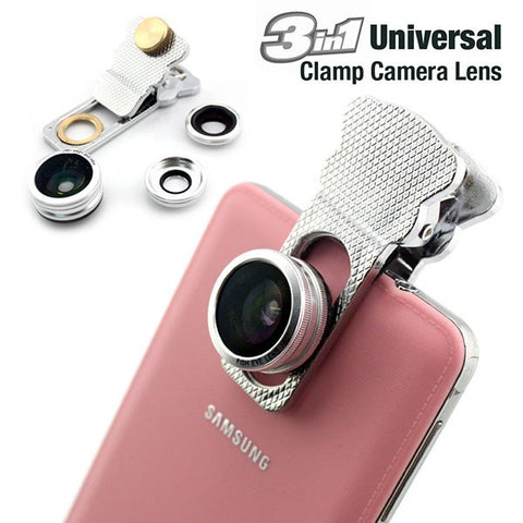 WOW Wireless Universal Clamp Camera Lens For Smartphones