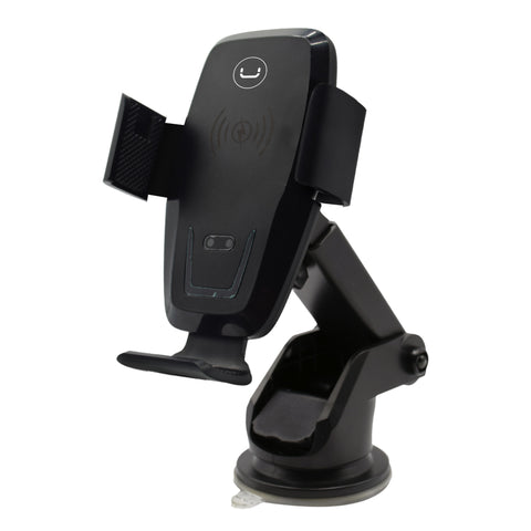 Unno Tekno Extendable Arm Cell Phone Holder W/ Wireless Charger