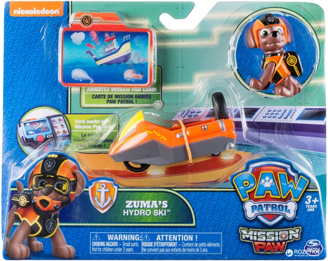 Paw Patrol Mission Paw Zuma's Hydro Ski Figure