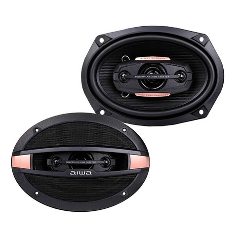 Aiwa AW6994 - 4 Way Car Speaker -  6 ″ Speaker