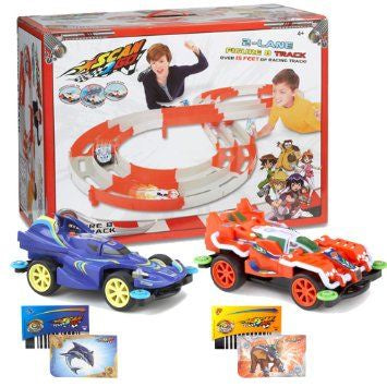 Scan 2 Go Figure 8 Racetrack Plus 2 Cars Bundle Toy Remote Controlled Vehicles Age