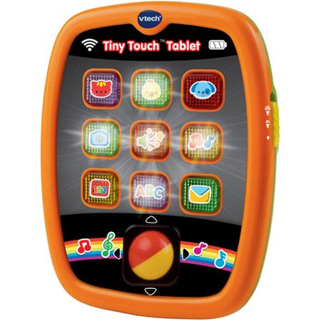 Vtech Tiny Touch Tablet Orange 6-36 Months Animals Music Numbers Letters