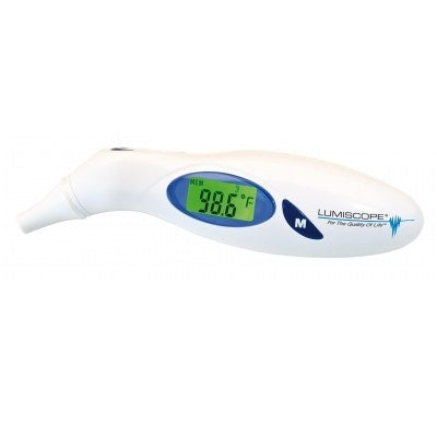 Lumiscope 2215 Digital Ear Thermometer With Instant Read Guide