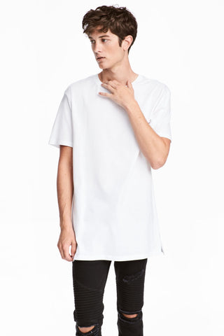 H&M Men 5868/1 Basic White TShirt-SHW