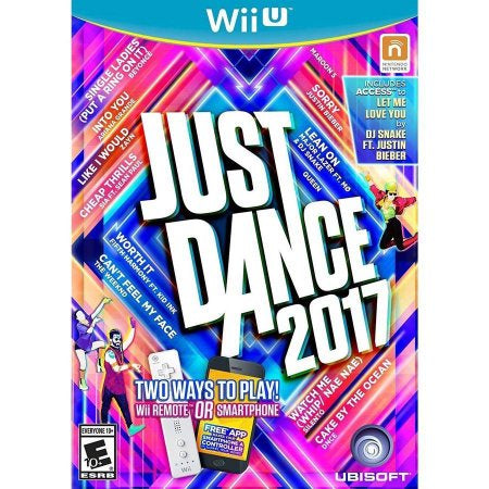Wii U Just Dance 2017 Game
